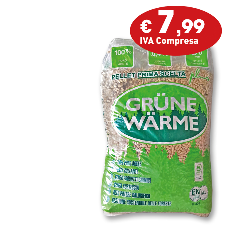 Grüne Warme Pellet Offerta Cabrio
